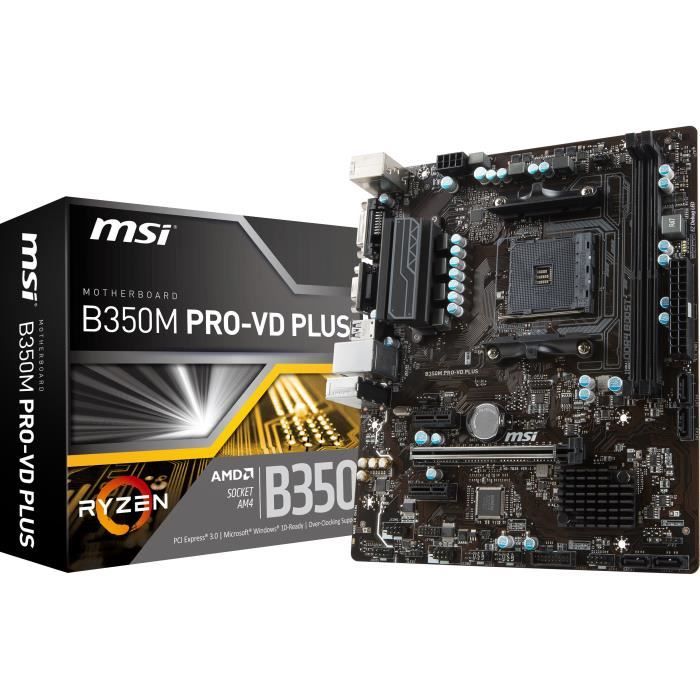 MSI Carte Mère B350M PRO-VD PLUS