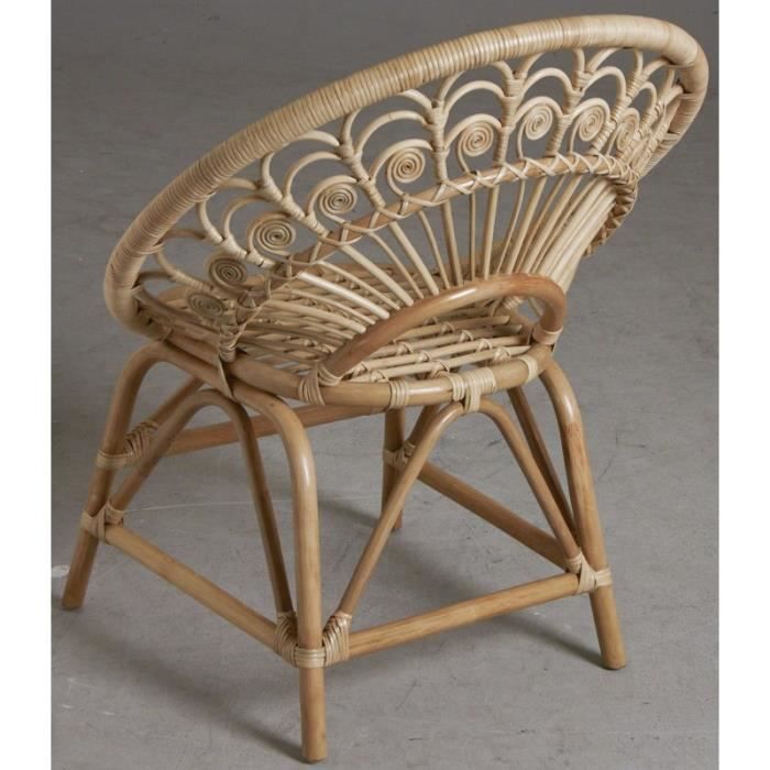 Achat Naturel Cdiscount Vente Pétale Fauteuil En Rotin uXPkZOi