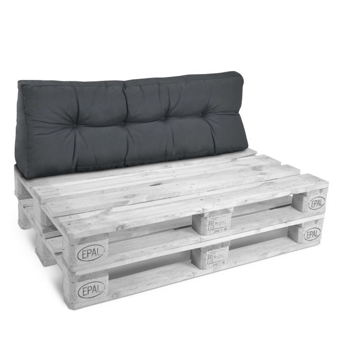 Coussin dossier canape palette 120x40 - Achat / Vente pas cher