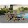 Salon de jardin teck