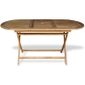 Vidaxl Table De Jardin Plastique Table De Salle A Manger