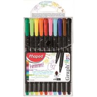 FEUTRES MAPED Lot de 10 Feutres fins Graph' Peps FEUTRES MAPED Lot de 10 Feutres fins Graph' Peps