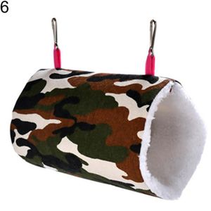 Dessin Animé Hibou Camouflage Léopard Imprimé Perroquet Oiseau Perroquet Hamac Suspendu Hamac Camouflage L