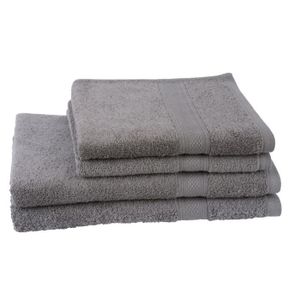 PARURE DE BAIN JULES CLARYSSE Lot de 2 serviettes + 2 draps de ba