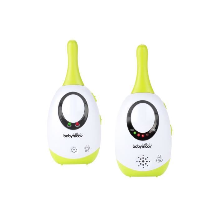 BABYMOOV Ecoute-bébé Babyphone Simply Care Vert