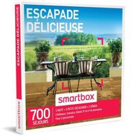 COFFRET SÉJOUR Coffret Cadeau - Escapade délicieuse - Smartbox COFFRET SÉJOUR Coffret Cadeau - Escapade délicieuse - Smartbox