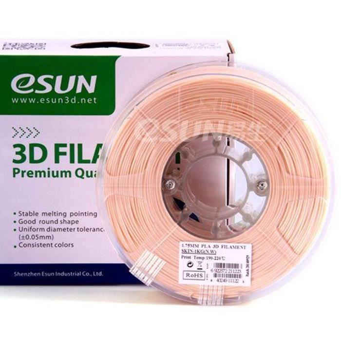 ESUN Filament pour Imprimante 3D PLA ESUN - Beige - 3 mm - 1kg