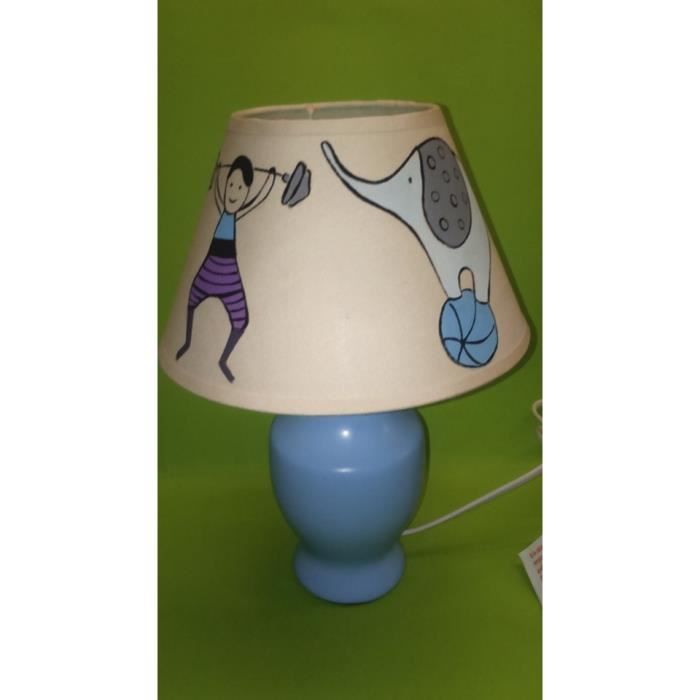 De Et Theme Aime Cirque Vente Celeste Achat Chevet Lampe tdhsCQr