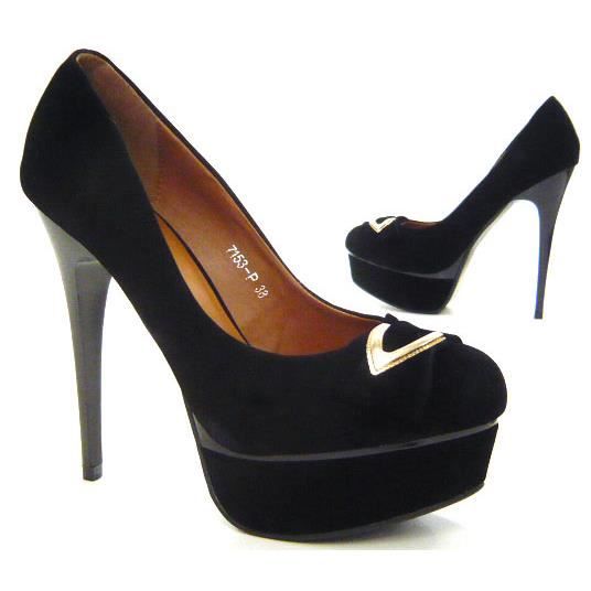 Bleu Lgant Steletto High rouge Heels Sexy Noir Femmes Sky Mode noir L'escarpin 36 vrfv1