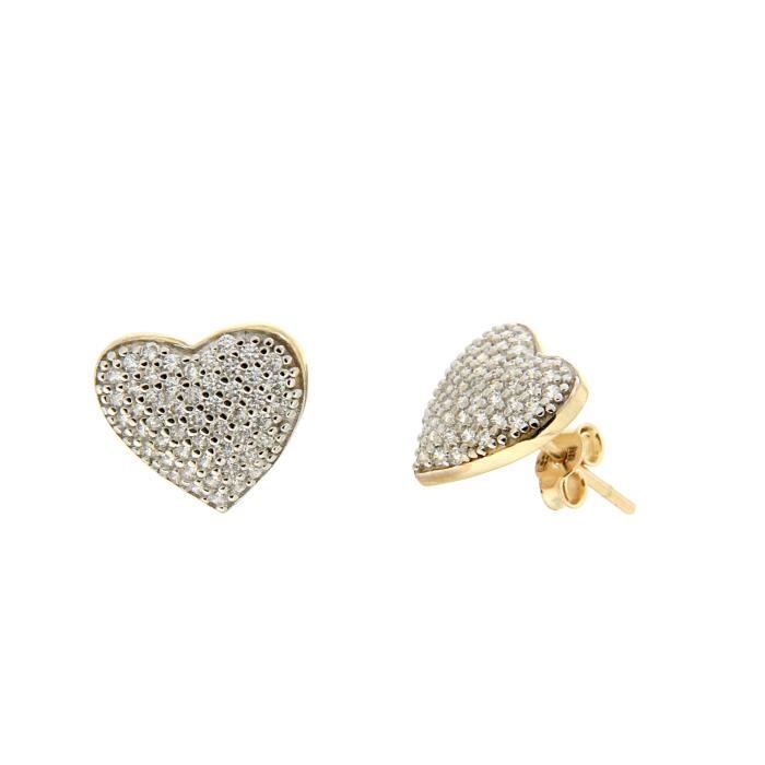 Charm Red Ruby Blanc Zircone cubique 18K Jaune Plaqué Or Femme Bague Taille 6 7 8