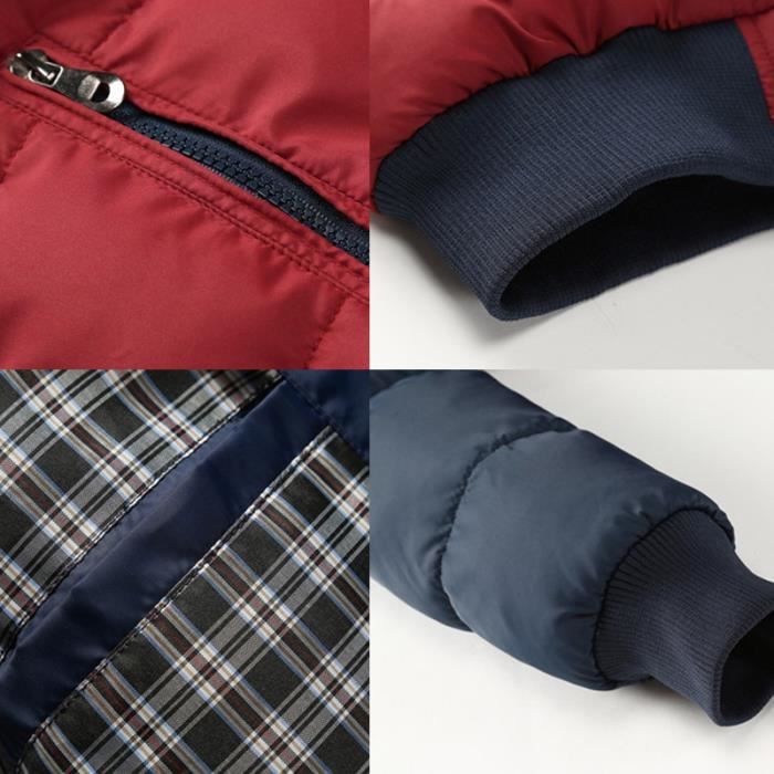 Hiver Capuche Legere Homme Et Parka Zippée Couche Fourrure Avec Automne Mode Épaisse RzwqT