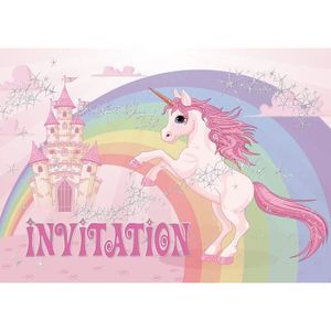 Bleu Popcarte 16 Cartes Dinvitation Anniversaire Fille Avec 16 Enveloppes Licorne Fleurie Invitations Loisirs Creatifs Bleu Popcarte 16 Cartes Dinvitation Anniversaire Fille Avec 16 Enveloppes Licorne Fleurie Invitations Loisirs Creatifs