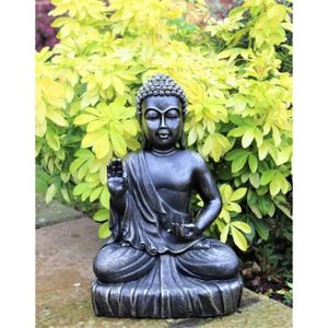 Statue Decoration Jardin Boudha Achat Vente Pas Cher