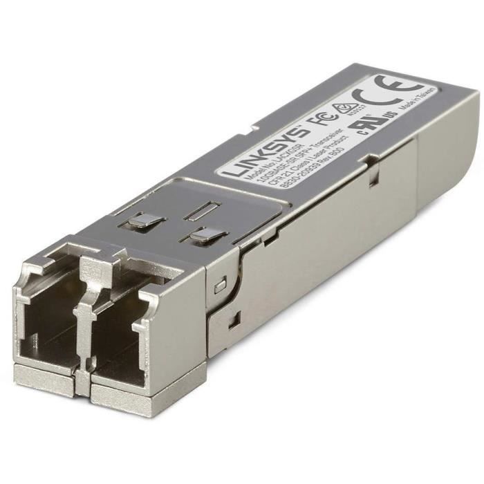 LINKSYS LACXGLR Module émetteur-récepteur SFP+, 10G base LR