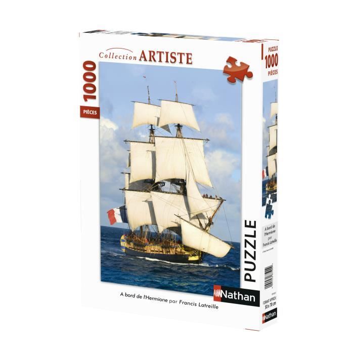 RAVENSBURGER Puzzle N 1000 p - A bord de l'Hermione