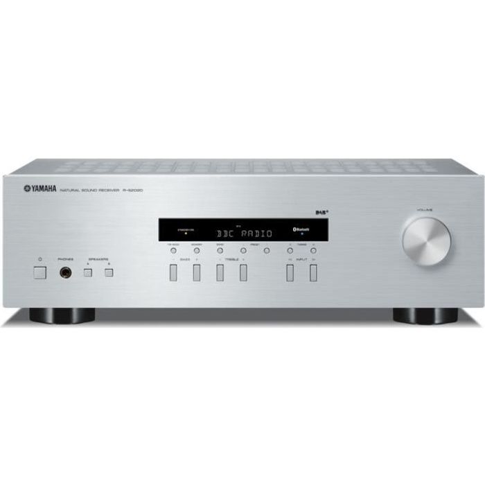 YAMAHA R-S202D Ampli-tuner Hi-Fi - 2 x 100 W - Tuner DAB+ - Bluetooth - système d'enceintes A et B