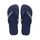 HAVAIANAS Tongs Logo Brésil - Mixte - Bleu naval