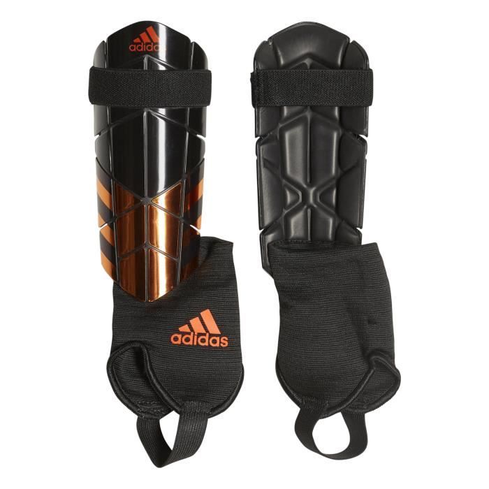 ADIDAS Protège-tibias de football Ghost Reflex 2018 - Homme - Noir et orange - Taille L