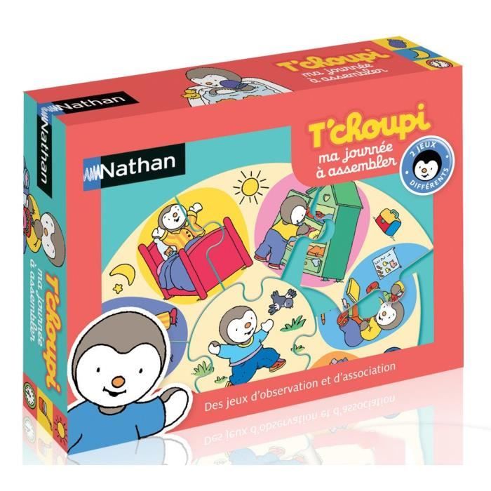 NATHAN T'choupi - Ma Journée à Assembler