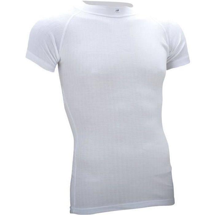 AVENTO Sous-vêtement thermique Manches Courtes - Homme - Blanc