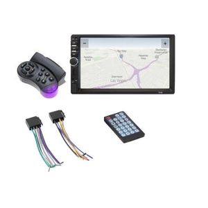 LESHP 7'' HD Écran Tactile Bluetooth 12 V Voiture Stéréo Radio FM Fonction AUX USB MP3 MP5 Lecteur Soutien TF LESHP 7'' HD Écran Tactile Bluetooth 12 V Voiture Stéréo Radio FM Fonction AUX USB MP3 MP5 Lecteur Soutien TF