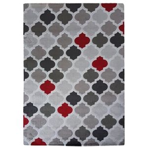 TAPIS OREVA Tapis de salon style scandinave - 100% polyp
