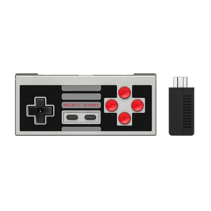 Pack Manette 8Bitdo NES30 + adaptateur NES mini Retro