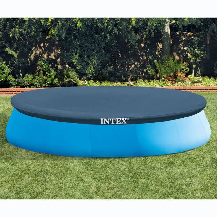 INTEX Bâche pour piscine autostable Ø 4,57 m