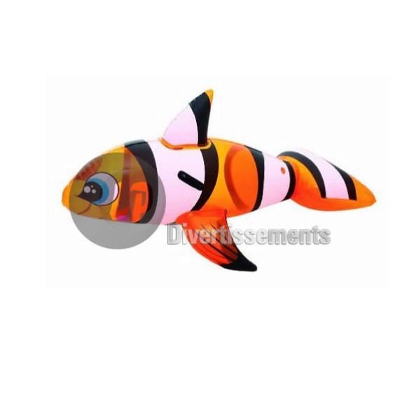 BESTWAY Chevauchable poisson clown - 157 x 94 cm