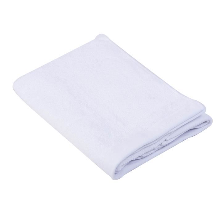 NAF NAF Drap de bain 100% coton Casual - 70x140 cm - Blanc
