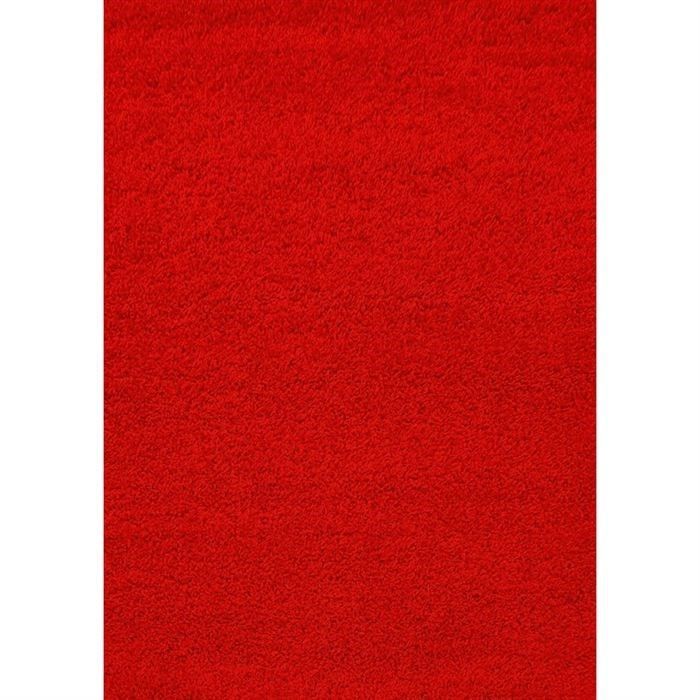 DECO rouge 160 x 230 cm   Achat / Vente TAPIS Tapis DECO rouge 160