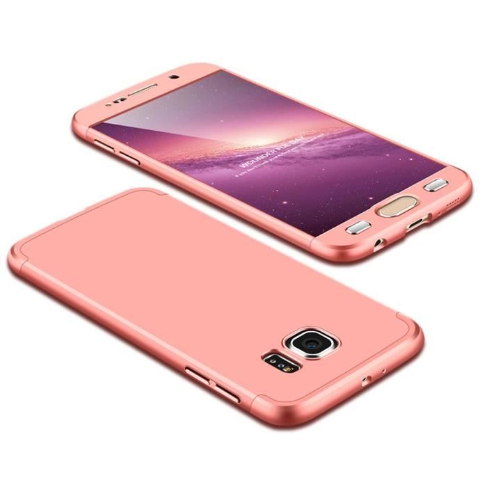 coque galaxy s6 edge or rose raye coque galaxy s6 edge or rose raye