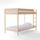 BRICE Lit superposé enfant + sommier contemporain