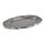 Lot de 2 plateaux jetables Louis XV argent 45 x 30