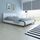 vidaXL Lit et matelas 140 x 200 cm Cuir synthétiqu