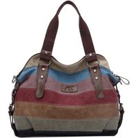 SAC À MAIN Rétro Toile Hobo Sacs à main des femmes élégantes SAC À MAIN Rétro Toile Hobo Sacs à main des femmes élégantes