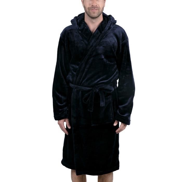 peignoir polaire homme - achat / vente peignoir - cdiscount