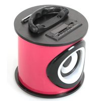 ENCEINTES Enceinte Bluetooth cylindrique Teknofun - Rose ENCEINTES Enceinte Bluetooth cylindrique Teknofun - Rose
