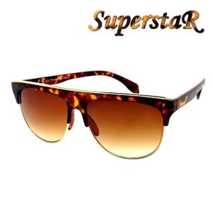 Ecaille Or Soleil Leopard Lunettes Marron De Swag Superstar Kazal 80ONyvnPwm