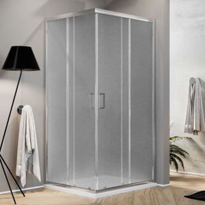 Cabine Douche en PVC 90x100 CM Hauteur 190 Transparent mod. Lite ... Cabine Douche en PVC 90x100 CM Hauteur 190 Transparent mod. Lite ...