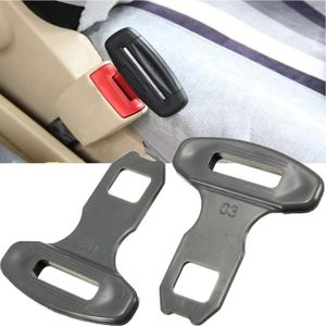 Clip Bloqueur De Ceinture De Sécurité Voiture - Lot De 2 - Plastique Robuste - Réduit L'Inconfort Au Cou - Universel