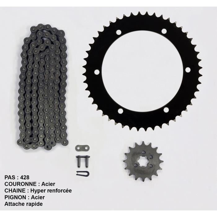 Kit chaîne pour Yamaha Dtr 125 de 93-02