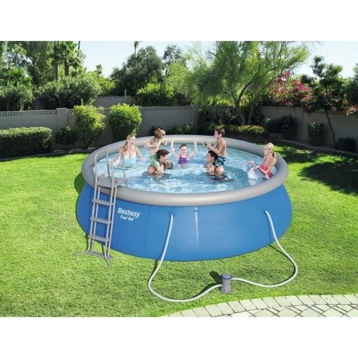 Bestway Kit Piscine Ronde Autoportante ø457 X H122m