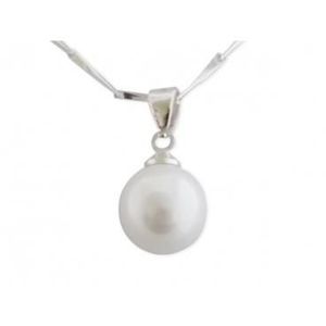 collier perle blanche pas cher
