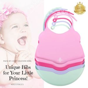 Lot De 4 Bavettes Bebe Garcon Avec Recuperateur Bavoir En Silicone Souple Bavoir Impermeable Bavoir Bebe En Silicone Collection Sailor Top Idee Cadeaux Bebes Et Nouveau Nes Bebe Puericulture Le Repas De