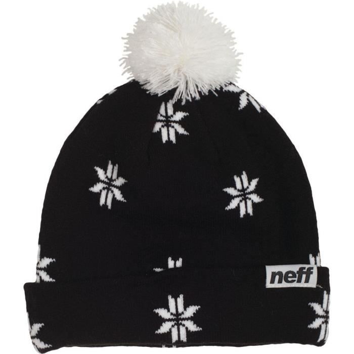 NEFF Snower Bonnet - Noir - Femme