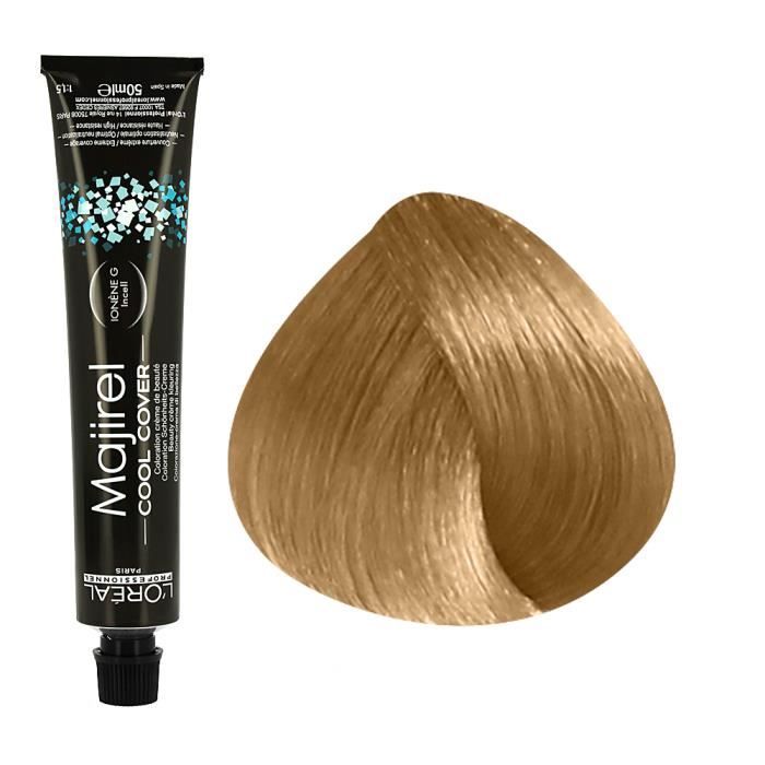 Majirel Cool Cover 9,3 Blond Très Clair Doré Beige - Achat 