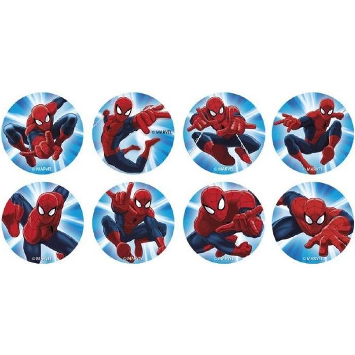Disque sucre spiderman - Achat / Vente Disque sucre ...
