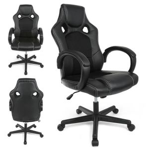 Chaise Xuptzoki Cher Pas Achat De Vente Bureau Noir TJlFK1c3