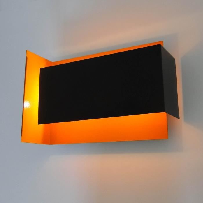 Applique Murale Orange Applique murale design LED Rio   Achat / Vente Applique murale  Applique Murale Orange